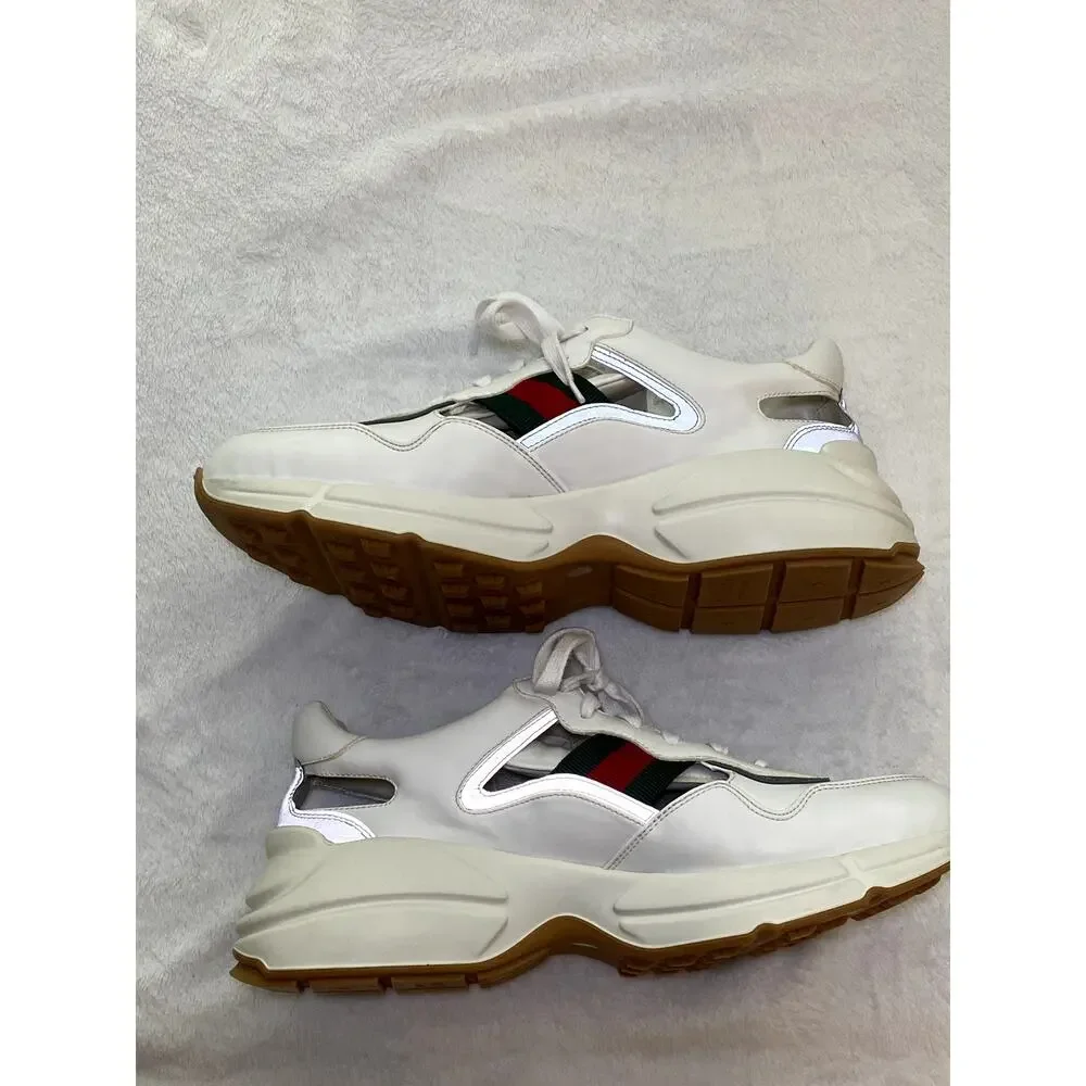 Gucci Rython Cut Out 100% Authentic RARE Mens Sz 10.5